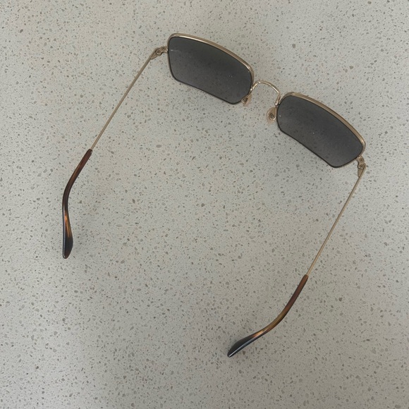 Ray-Ban Elegant Gold Frame Sunglasses